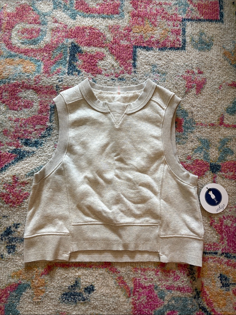 Free People Heather Grey Intercept Tank (XS)